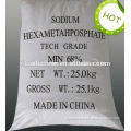 CAS Industrial grade Sodium hexametaphosphate 68% SHMP